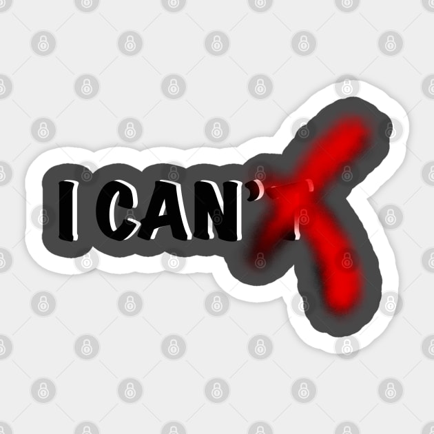 I can Sticker by Gavlart